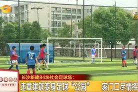 长沙新建84块社会足球场！暑期90个体育场馆，免费向学生开放图片