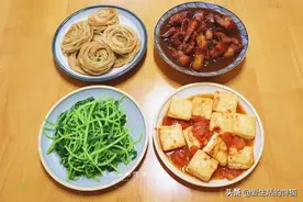 南宁四口之家一周的晚餐，经济又实惠，网友：拒绝浪费，值得学习图片
