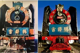 “雷锋”号蒸汽机车重现人间？是个复制不到位的仿制品图片