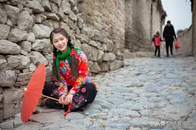 石头村环境人像（村姑篇）图片