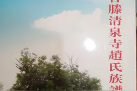 山东省滕州市清泉寺赵氏族谱(谱序)图片