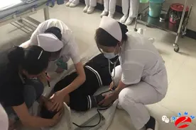 临泽融媒：县人民医院开展患者跌倒 坠床应急演练活动图片