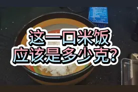 糖人杰：实测熟米饭一大口，是多少克？你每天都吃超标了吗？视频封面