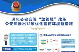 摩托车驾照全国通考、机动车免检范围扩大等，今日起，12项公安交管新措施在重庆实施图片