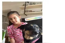 梁咏琪罕晒6岁女儿近照，五官太像洋娃娃，意外曝光家中朴素装修图片