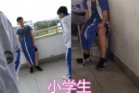 小学生：校服这么穿潮流，初中生：看我的，大学生：都是玩剩下的图片