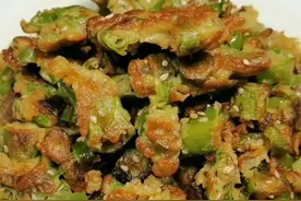 河南特色美食面炕辣椒，外酥里嫩、焦香好吃，大块更过瘾图片