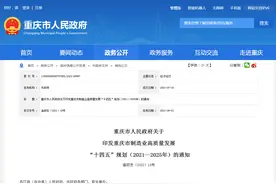 《重庆市制造业高质量发展“十四五”规划（2021—2025年）》发布，附全文图片