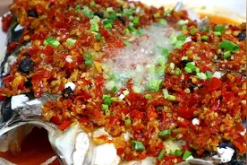 这才是正宗“剁椒鱼头”做法，步骤清晰详细，味道正宗，靠谱实用图片