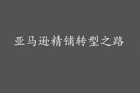 亚马逊：我的精铺之路的创业是如何成功的图片