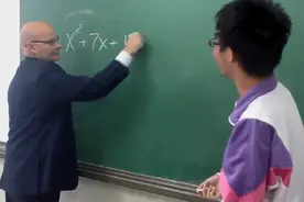 美国外教为镇住中国学生，出了一道数学题，结果却被中国学生碾压图片