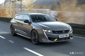2021款标致508 SW PSE：5.5万英镑的昂贵混动旅行车图片