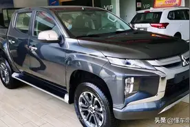 新车 | 或售22.98万起，与帕杰罗·劲畅同平台，三菱L200国内到店图片