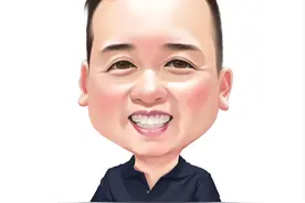换一换你的头像吧 中年男士手绘3D漫画头像 成熟大气 自信满满图片