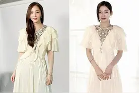 演员朴敏英和崔乂园，以不同的魅力消化了相同的衣服图片