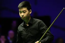 6-5！中国斯诺克新星爆大冷，绝杀世界冠军，13岁时击败丁俊晖图片