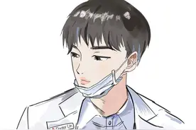 泉州95后美女老师躺在病床上，侧卧画了一幅漫画，背后有个暖心小故事图片