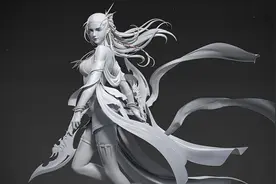 一组非常不错的3D人物建模作品欣赏！造型帅气细节制作精美图片