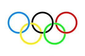 利用PS制作奥运五环练习图层和选区图片