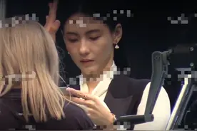 新男友曝光？张柏芝带儿子工作，神秘男暖心照顾小王子疑三胎生父图片