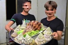 刑拘！美食博主为博眼球竟将“珊瑚保护神”清蒸了图片