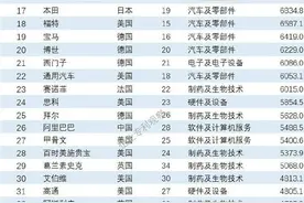 全球企业研发支出TOP50榜公布 华为第三超三星苹果图片