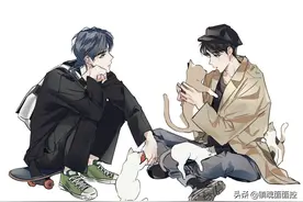 博君一笑一博和肖战的情侣动漫超甜互动图片