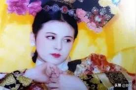 不曾大红大紫的冷门美人，清装造型也是一绝图片