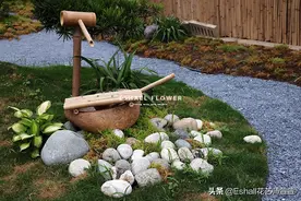 庭院设计中的鹿威（添水）图片