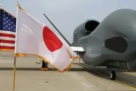 日本首架全球鹰首飞成功，部署在驻日美军基地，剑指东海威胁较大图片