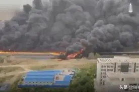 #连霍高速三门峡段油罐车爆炸#现场浓烟弥漫数公里 两人死亡图片