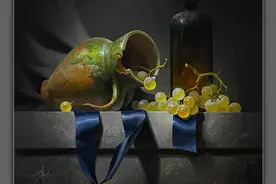 艺术｜会“发光”的静物，这组绘画作品太美了图片