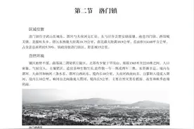 《武山县志》乡镇概况——洛门镇图片