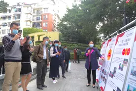 台湾记者深入深圳社区采访：生活在这里应该很幸福图片
