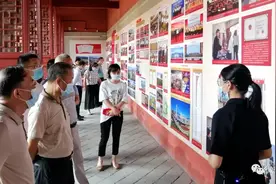 长汀县退役军人事务局组织参观“百年辉煌·闽西荣光——庆祝中国共产党成立100周年龙岩老区苏区成就展”图片