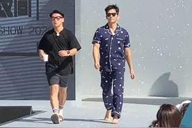 奔跑吧蔡徐坤郭麒麟等上演睡衣秀，张翰张天爱何穗现身图片