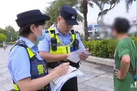 南宁市民遛狗不牵绳不带证，已经有人“吃罚单”了图片