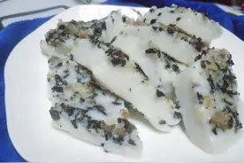 千层水糕这样做太好吃了，柔软有嚼，美味无比，可以当饭吃！图片