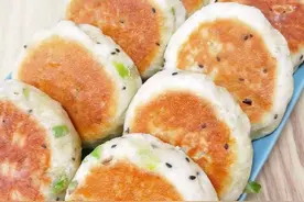 吃一次就忘不了的香葱火腿酥饼，原来做法这么简单图片