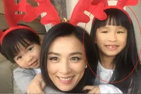 有种不公平的遗传叫张庭女儿，上帝亲吻了儿子，却给女儿关上窗图片