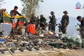 缅甸克伦民族武装攻占一军营，政府军60人阵亡图片