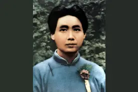 青年毛主席中秋赏月背诵《春江花月夜》全篇图片