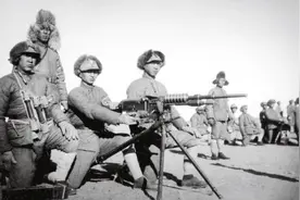 巅峰时25万兵力的晋绥军：步兵师就有30个，还有17个炮兵团图片