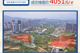 漳州｜百轮激战！最高楼面价8613元/㎡！角美今年第二场土拍落幕图片