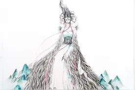 《山海经》人面鸟身的上古神祇图片