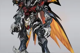 假面骑士01里的骑士化身高达后：燃烧猎鹰化为红蛇，02超帅气图片