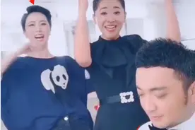 央视后台好欢乐：李思思与月亮姐姐齐舞，尼格买提假装背台词图片