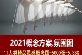 「2021设计师必备」概念提案方案PPT专用灵感氛围图图片