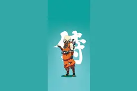 潮流壁纸｜"七龙珠"日系插画系列第二弹 这个克林有点酷～图片
