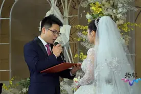 新闻特写：一场迟到的婚礼 一份不变的幸福图片